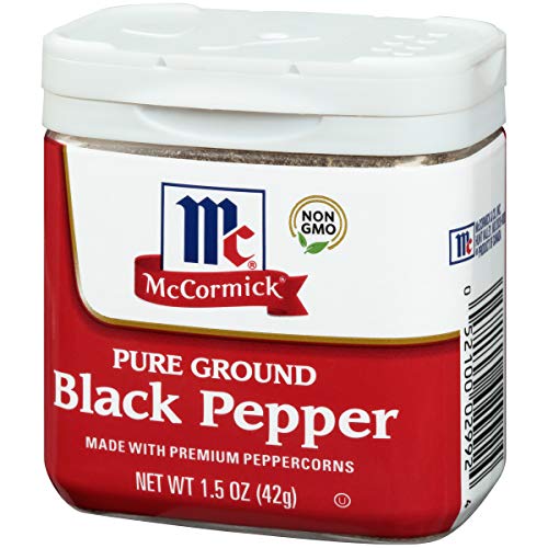 Mccormick Ground Pepper Black, 1.5 Oz