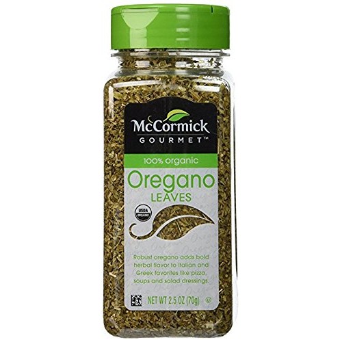 Mccormick Gourmet 100% Organic Oregano-2.5 Oz Pack Of 2