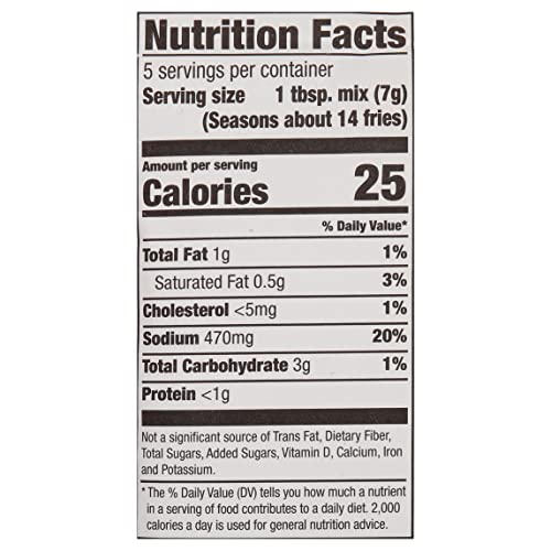 Mccormick Air Fryer Loaded Seasoning Mix, 1.25 Oz