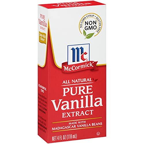 Mccormick All Natural Pure Vanilla Extract, 4 Fl Oz Pack Of 1