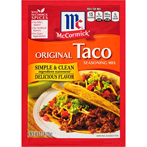 Mccormick Original Taco Seasoning Mix, 1 Oz