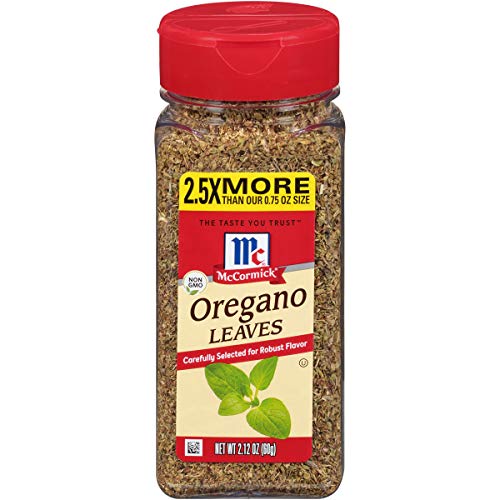 Mccormick Oregano Leaves, 2.12 Oz