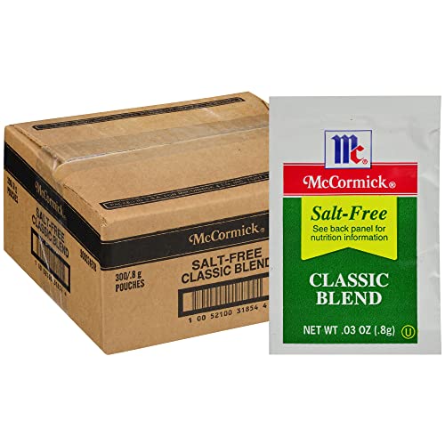 Mccormick Culinary Salt-Free Classic Blend Packets, 0.8 G 300 C