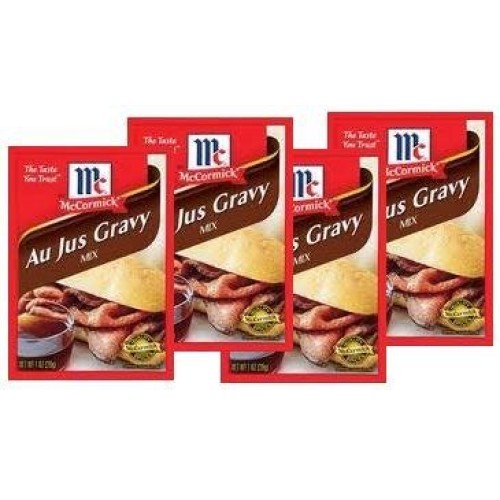 McCormick Au Jus Gravy Mix 1 oz Packets 4 Pack