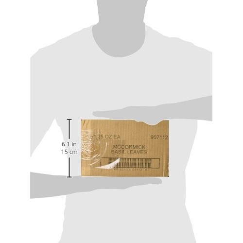 Mccormick Basil Leaves, 1.25 Ounce Pack Of 12