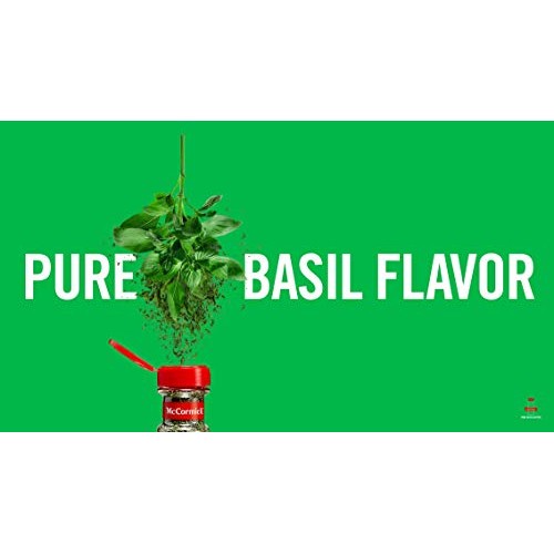 Mccormick Basil Leaves, 1.25 Ounce Pack Of 12
