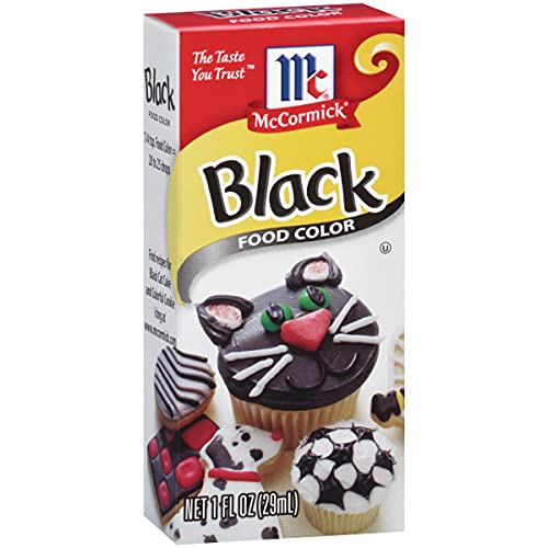 Mccormick Black Food Color, 1 Fl. Oz Pack Of 1 Mccormick Black Food Color, 1 Fl. Oz Pack Of 1