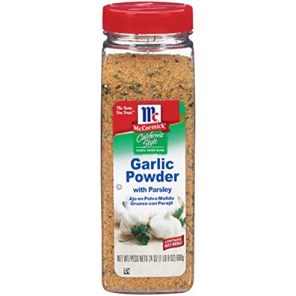 McCormick California Style Garlic Powder With Parsley Coarse Gri...
