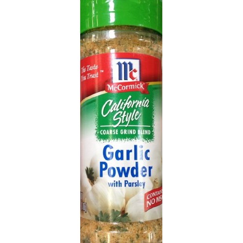 Mccormick California Style Garlic Powder With Parsley 6Oz Quant