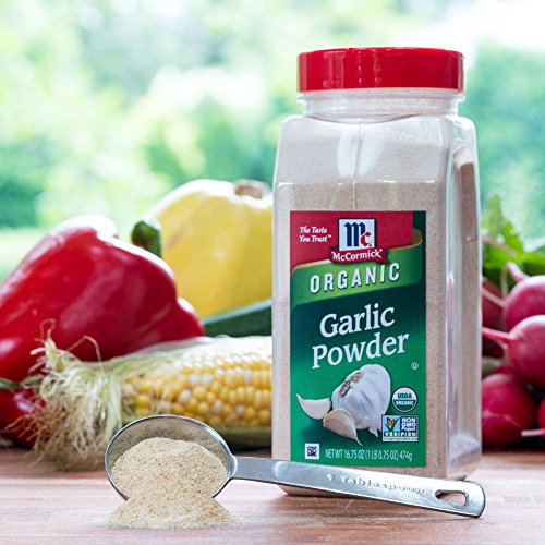 Mccormick Garlic Powder Organic, Non-Gmo, Kosher, 16.75 Oz