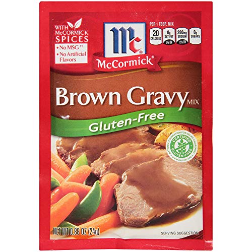 Mccormick Gluten-Free Brown Gravy Mix .88 Oz Pack Of 3