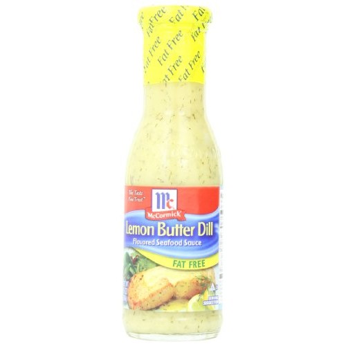 Mccormick Golden Dipt Lemon Butter Dill Fat Free Seafood Sauce,