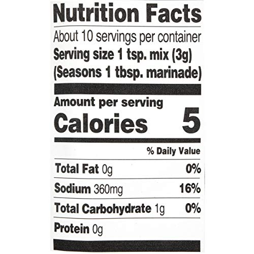 Mccormick Grill Mates Brazilian Steakhouse Marinade Mix, 1.06 Oz