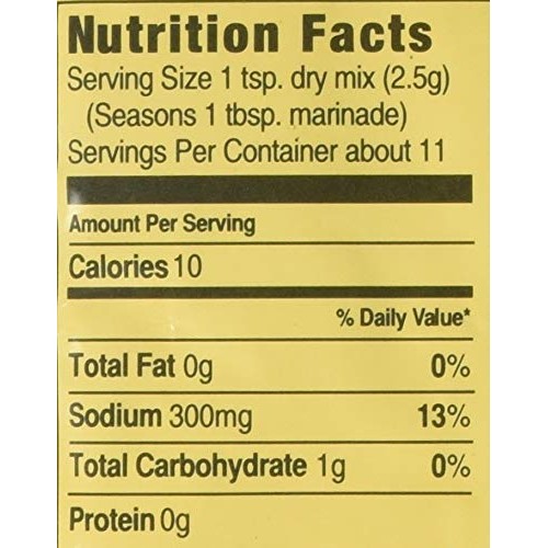Mccormick Grill Mates Brazilian Steakhouse Marinade Mix, 1.06 Oz
