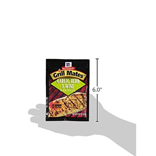 Mccormick Grill Mates Garlic, Herb &Amp; Wine Marinade, 0.87 Oz Pac