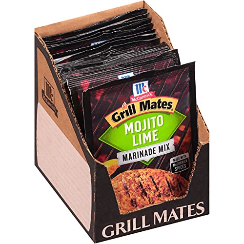 Mccormick Grill Mates Mojito Lime Marinade Mix, 1.06 Oz, Pack Of 12