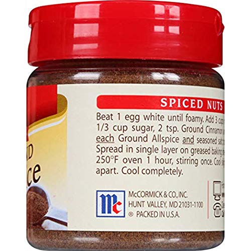 Mccormick Ground Allspice .9Oz 4 Pack
