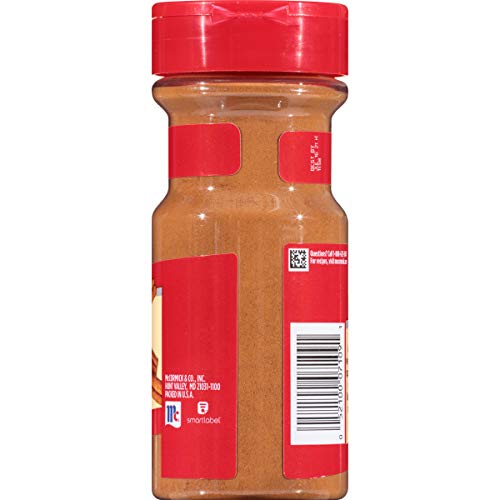 Mccormick Ground Cinnamon, 4.12 Oz Pack Of 12