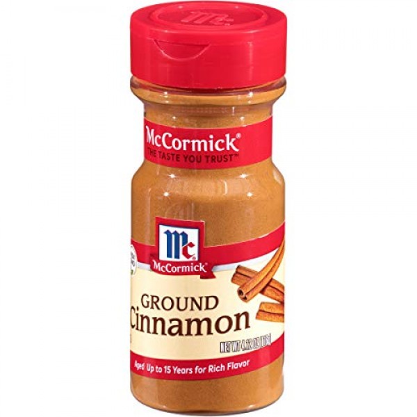 Mccormick Ground Cinnamon, 4.12 Oz Pack Of 12