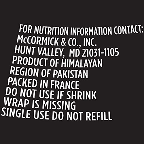 Mccormick Himalayan Pink Salt Grinder, 2.5 Oz