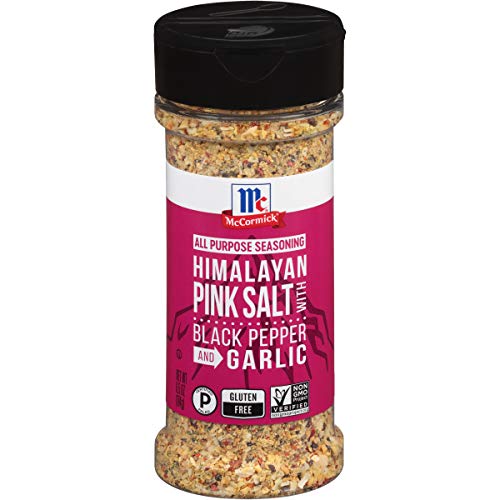 Mccormick Himalayan Pink Salt With Black Pepper And Garlic All P