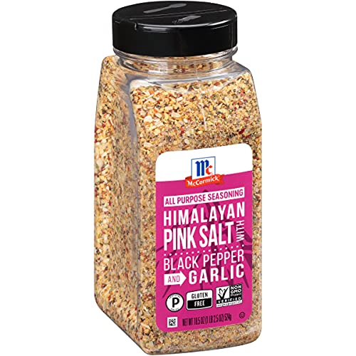 McCormick Himalayan Pink Salt with Black Pepper and Garlic All P...
