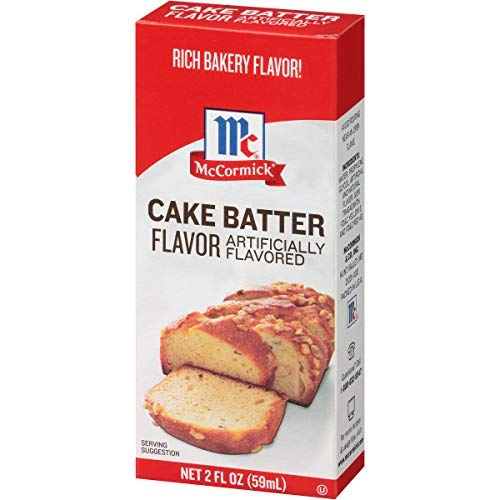 Mccormick Imitation Cake Batter Flavor, 2 Fl Oz Pack - 1