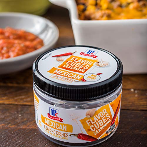 Mccormick Mexican Flavor Cubes Seasoning, 2.53 Oz
