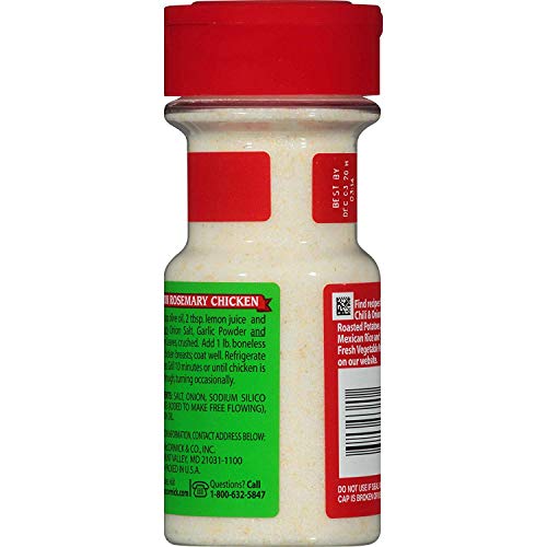 Mccormick Onion Salt 526561 5.12 Oz Pack Of 3