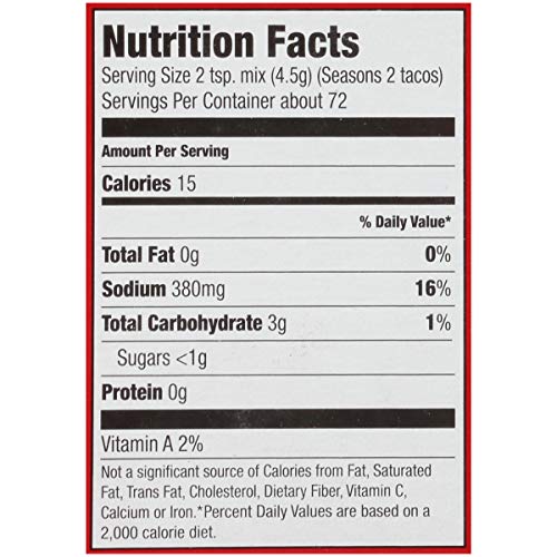 Mccormick Original Taco Seasoning Mix, 12 Pack, 12 Oz
