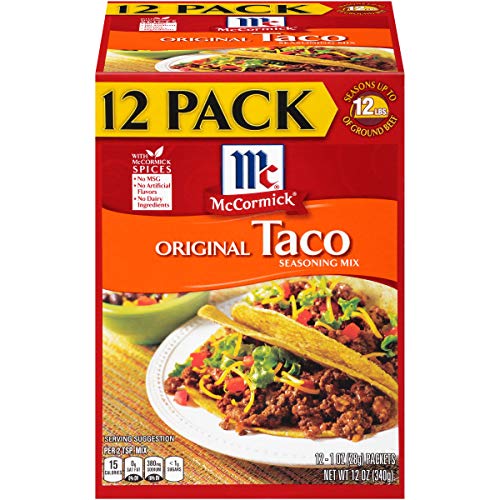 Mccormick Original Taco Seasoning Mix, 12 Pack, 12 Oz