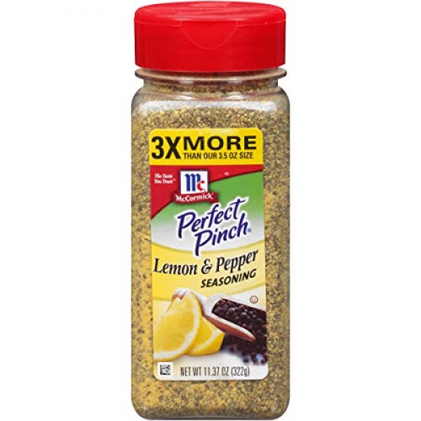 Mccormick Perfect Pinch, Lemon &Amp; Pepper Seasoning, 11.37 Oz