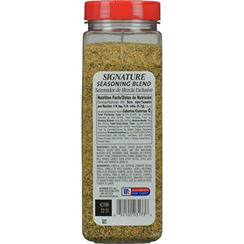 McCormick Perfect Pinch Signature Salt Free Seasoning, 21 oz - O...