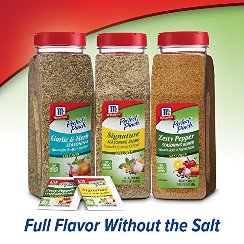 McCormick Perfect Pinch Signature Salt Free Seasoning, 21 oz - O...