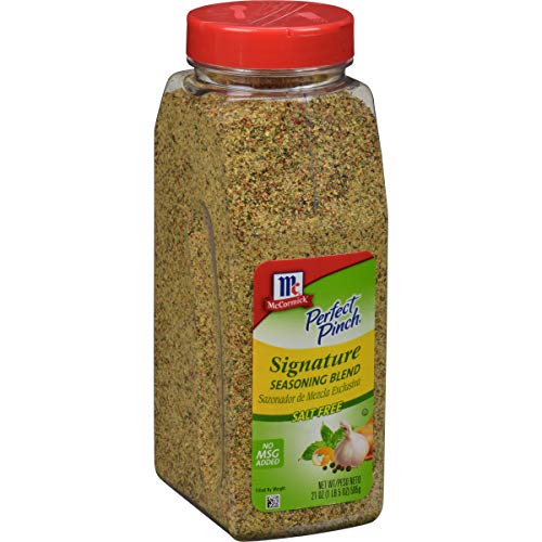 McCormick Perfect Pinch Signature Salt Free Seasoning, 21 oz - O...