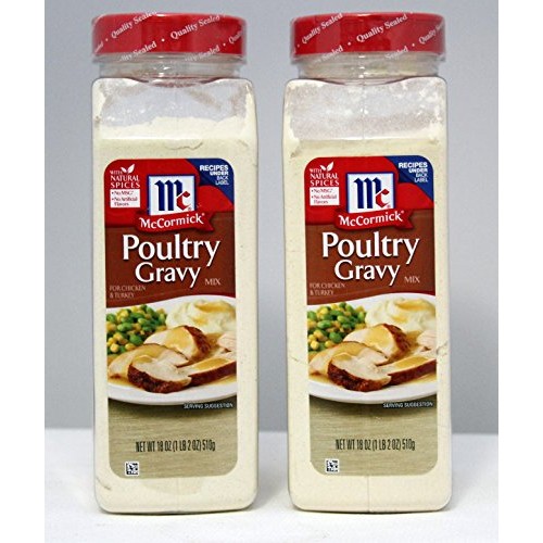 Mccormick Poultry Gravy, 18 Oz. 2 Pack