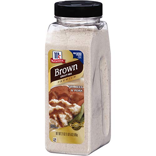 Mccormick Premium Brown Gravy Mix, 21 Ounce Pack Of 1