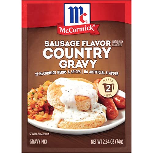 Mccormick Sausage Flavor Country Gravy Mix, 2.64 Oz