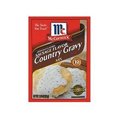 Mccormick Sausage Flavor Country Gravy Mix - Makes 2 Cups 6-Pack