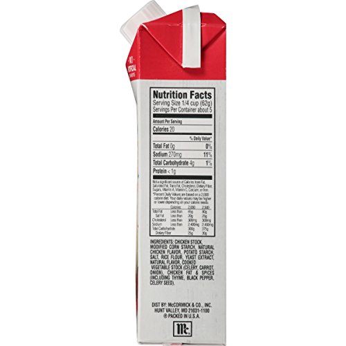 Mccormick Simply Better Chicken Gravy, 12 Oz, Pack Of 8