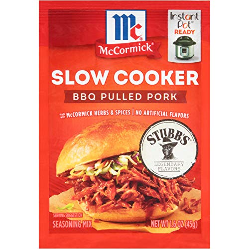 Mccormick Slow Cookers Bbq Pulled Pork Seasoning Mix, 1.6 Oz Pa