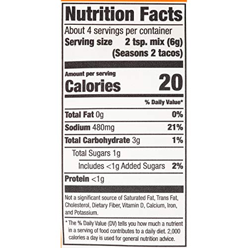 Mccormick Street Taco Southwest Ranch Chicken Seasoning Mix, 0.8