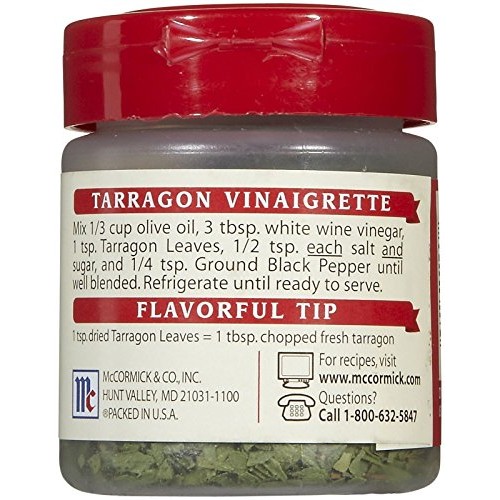 Mccormick Tarragon, Whole Leaves, 0.2 Oz, 2 Pk