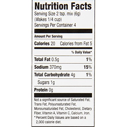 Mccormick Turkey Gravy Mix, 0.87 Ounce Pack Of 24