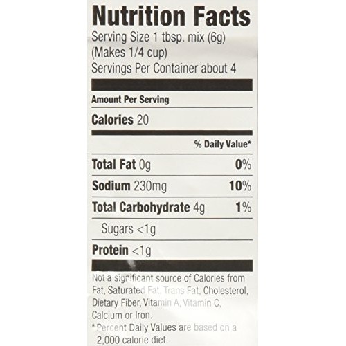 Mccormick Turkey Gravy Mix, Gluten Free, 0.88 Oz Pack Of 6