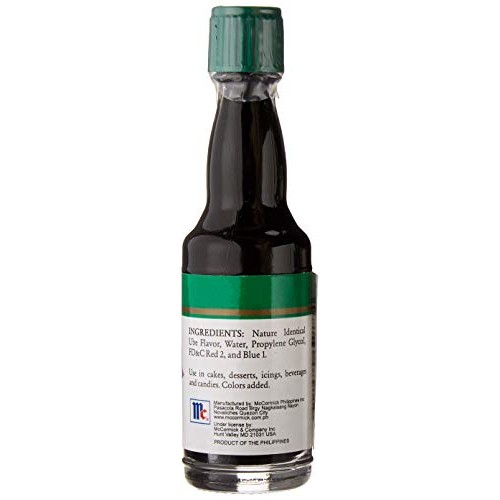 Mccormick Ube Flavor Extract 20Ml Purple Yum