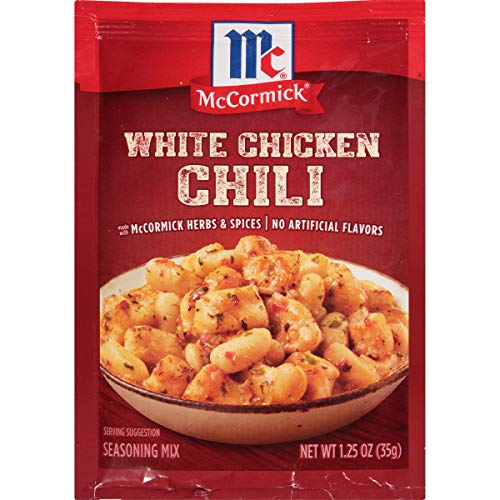 Mccormick White Chicken Chili Seasoning Mix, 1.25 Oz