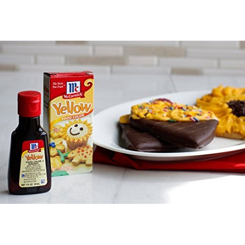 Mccormick Yellow Food Color, 1 Fl Oz Pack Of 1