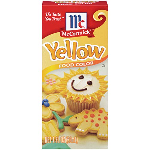 Mccormick Yellow Food Color, 1 Fl Oz Pack Of 1