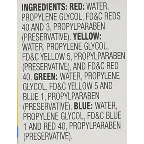 2 Pack - Mccormick Food And Egg Coloring Dye 4 Colors …